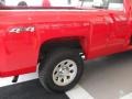 2008 Victory Red Chevrolet Silverado 1500 Work Truck Regular Cab 4x4  photo #4