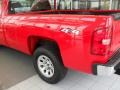 2008 Victory Red Chevrolet Silverado 1500 Work Truck Regular Cab 4x4  photo #6