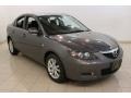 Galaxy Gray Mica 2007 Mazda MAZDA3 i Sport Sedan