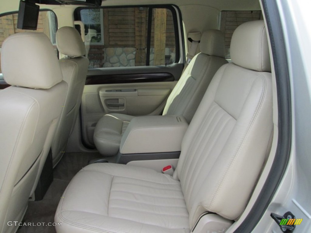 Light Parchment Interior 2004 Lincoln Aviator Luxury AWD Photo #80857063