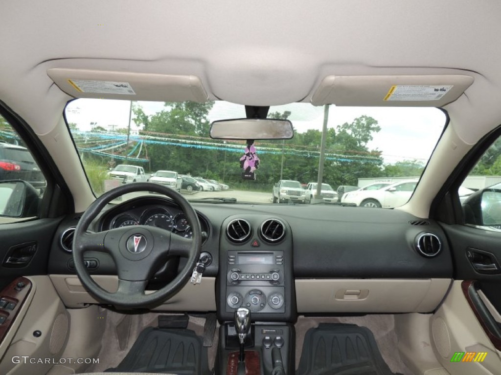 2007 Pontiac G6 Sedan Light Taupe Dashboard Photo #80857315