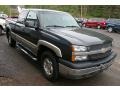 Dark Gray Metallic 2003 Chevrolet Silverado 1500 Z71 Extended Cab 4x4 Exterior