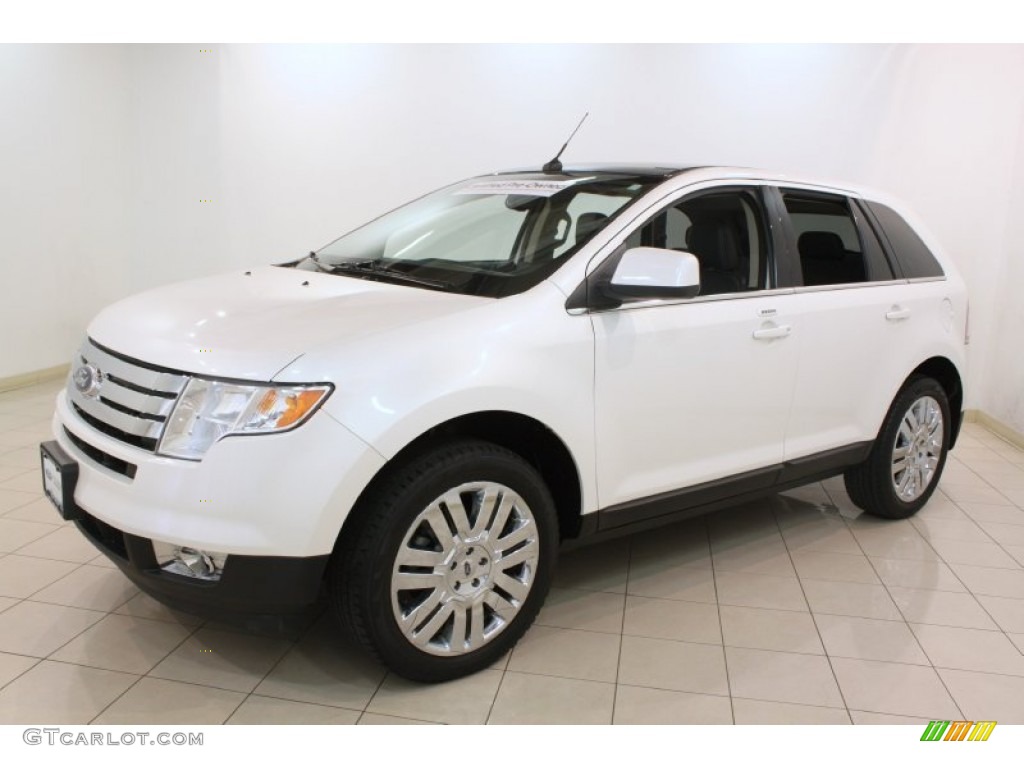 White Platinum Tri-Coat 2010 Ford Edge Limited AWD Exterior Photo #80857456
