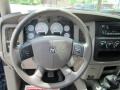 2005 Dodge Ram 1500 Taupe Interior Steering Wheel Photo