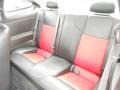 2007 Chevrolet Cobalt Ebony/Red Interior Rear Seat Photo