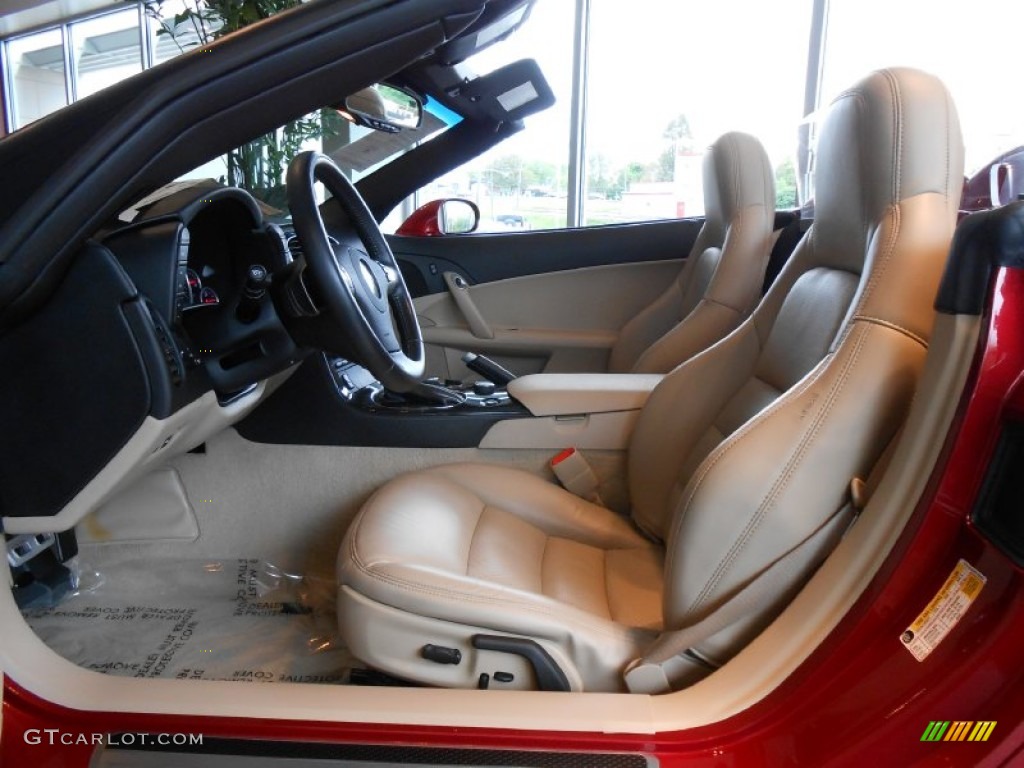 2011 Corvette Convertible - Crystal Red Tintcoat Metallic / Ebony Black/Cashmere photo #7