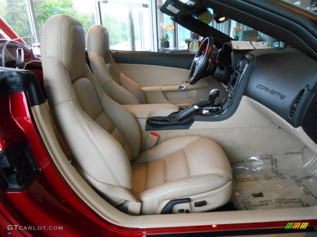 2011 Corvette Convertible - Crystal Red Tintcoat Metallic / Ebony Black/Cashmere photo #10