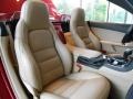 2011 Chevrolet Corvette Ebony Black/Cashmere Interior Front Seat Photo
