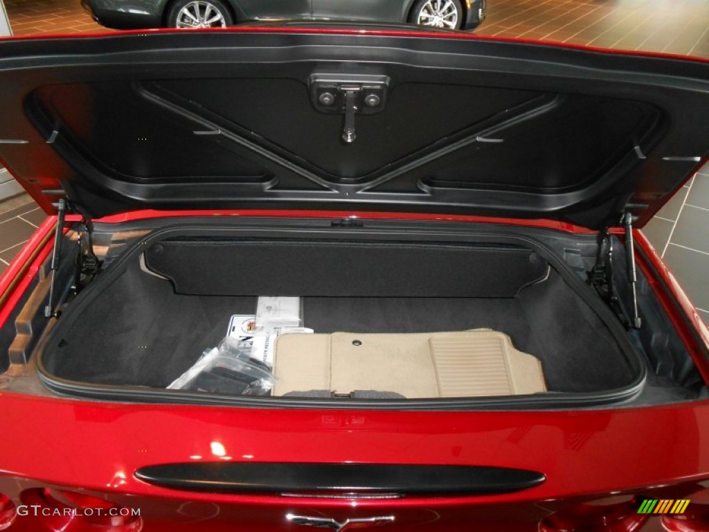 2011 Corvette Convertible - Crystal Red Tintcoat Metallic / Ebony Black/Cashmere photo #12