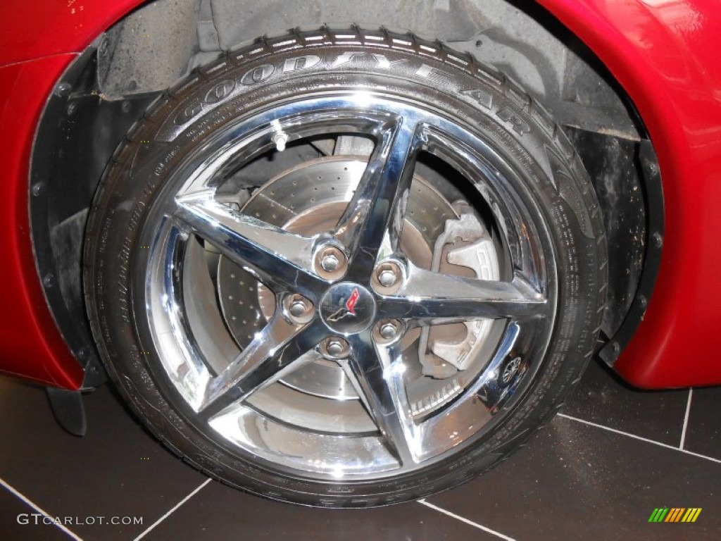 2011 Corvette Convertible - Crystal Red Tintcoat Metallic / Ebony Black/Cashmere photo #15