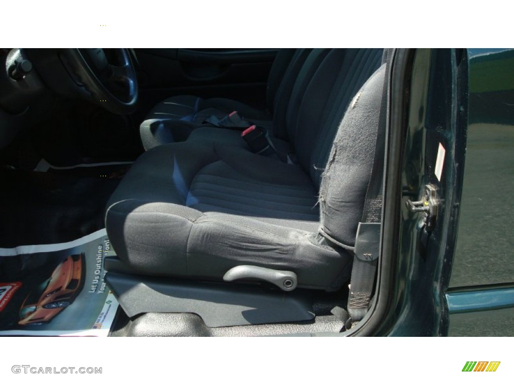 2003 S10 Regular Cab - Dark Green Metallic / Graphite photo #10