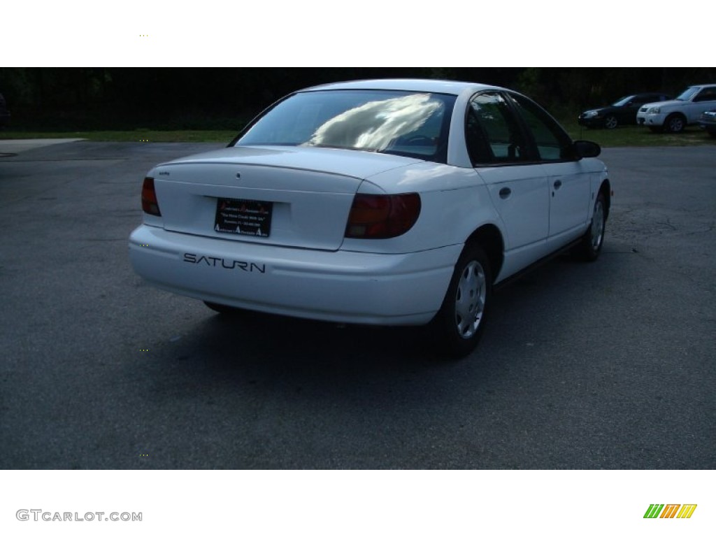 2000 S Series SL1 Sedan - Bright White / Tan photo #4