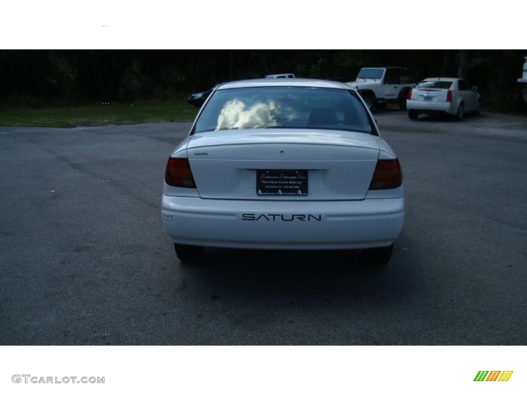 2000 S Series SL1 Sedan - Bright White / Tan photo #5
