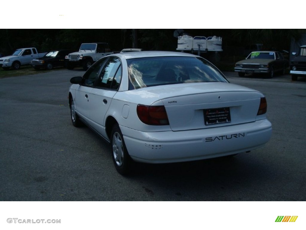2000 S Series SL1 Sedan - Bright White / Tan photo #6