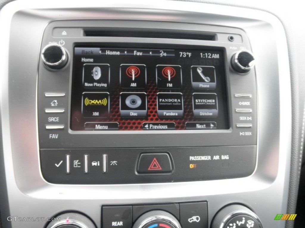 2013 Acadia SLE - Champagne Silver Metallic / Ebony photo #7