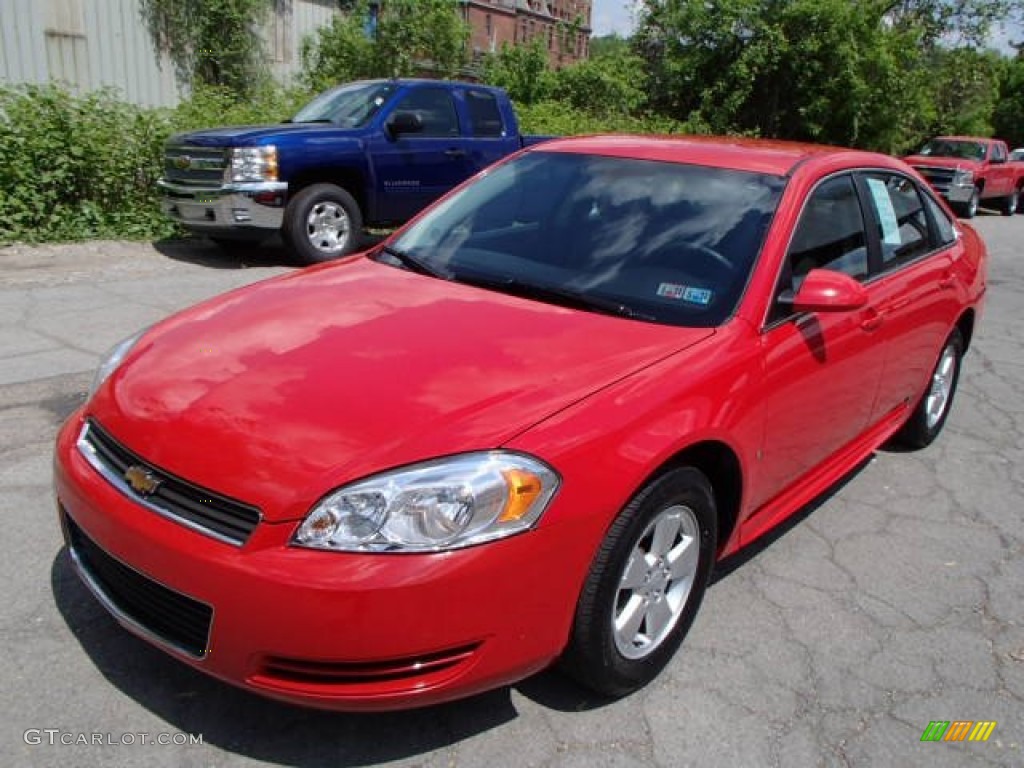 Victory Red 2009 Chevrolet Impala LT Exterior Photo #80859635