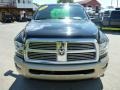 2011 Brilliant Black Crystal Pearl Dodge Ram 2500 HD Laramie Longhorn Crew Cab 4x4  photo #7