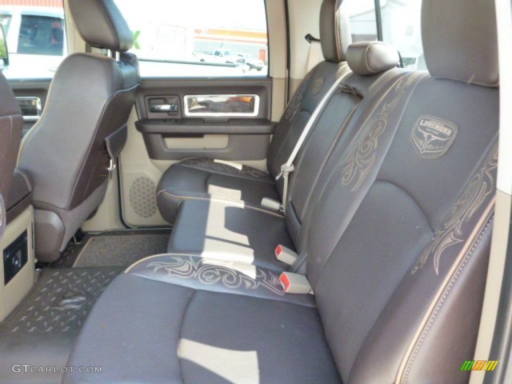2011 Dodge Ram 2500 HD Laramie Longhorn Crew Cab 4x4 Rear Seat Photos