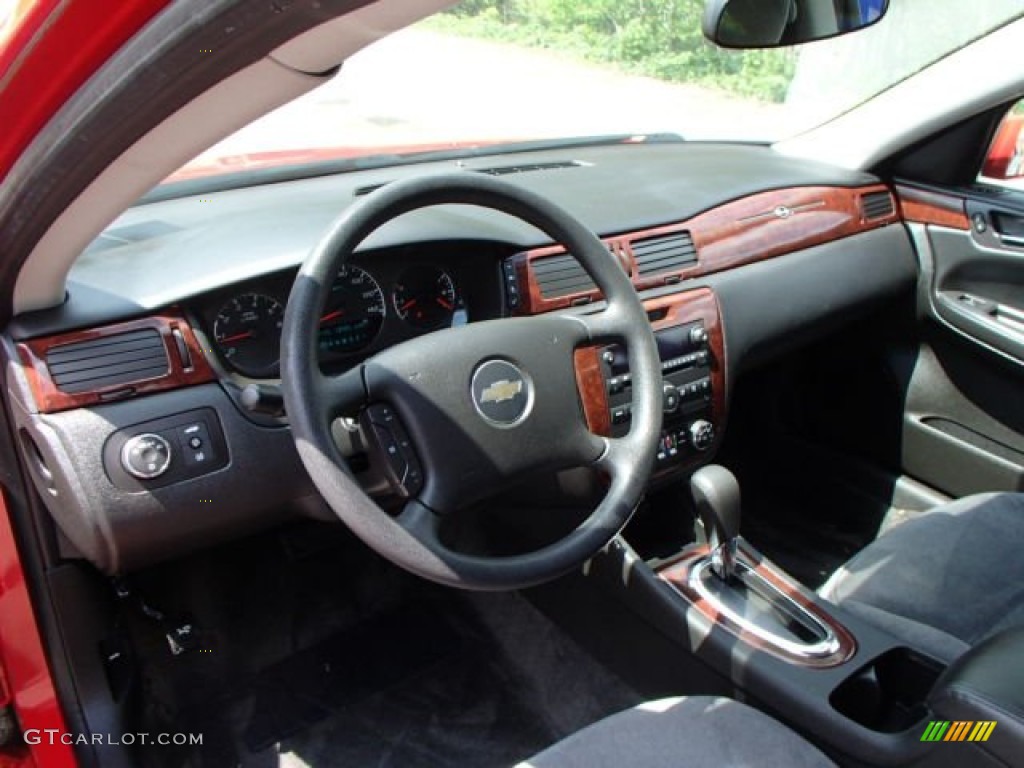 Ebony Interior 2009 Chevrolet Impala LT Photo #80859775