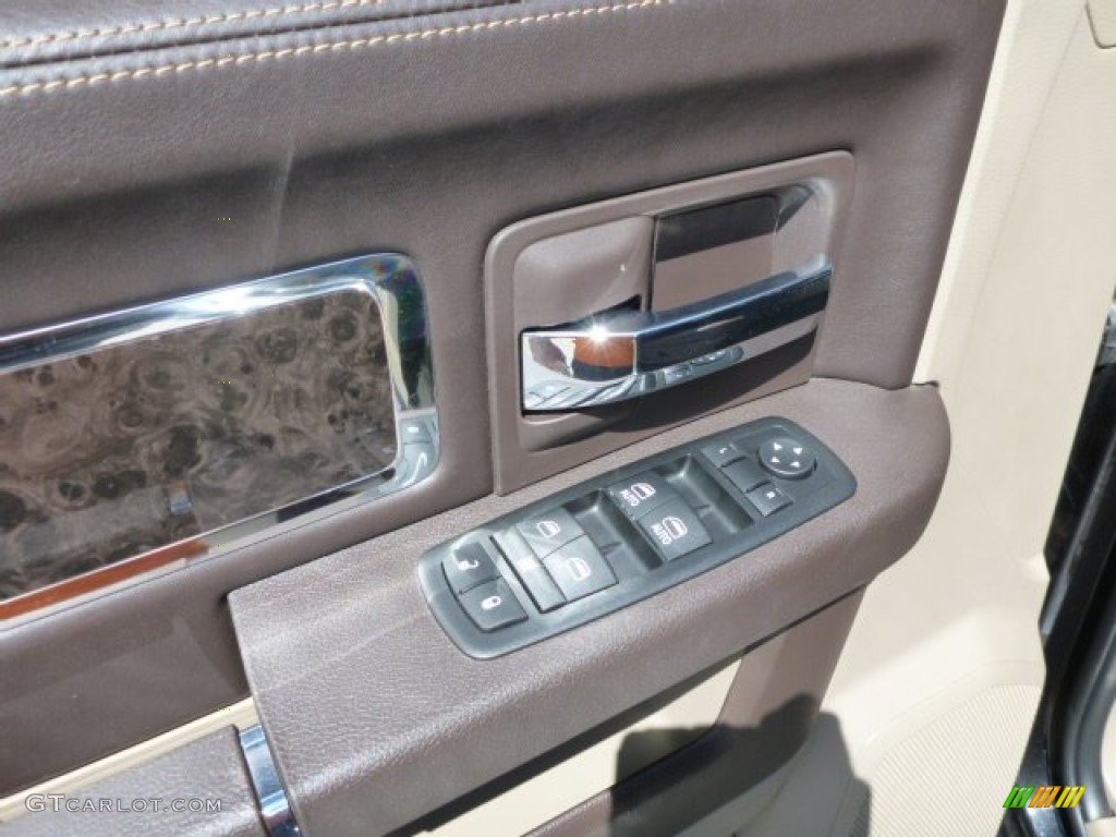 2011 Dodge Ram 2500 HD Laramie Longhorn Crew Cab 4x4 Controls Photo #80859799