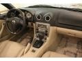 2005 Mazda MX-5 Miata Parchment Interior Dashboard Photo