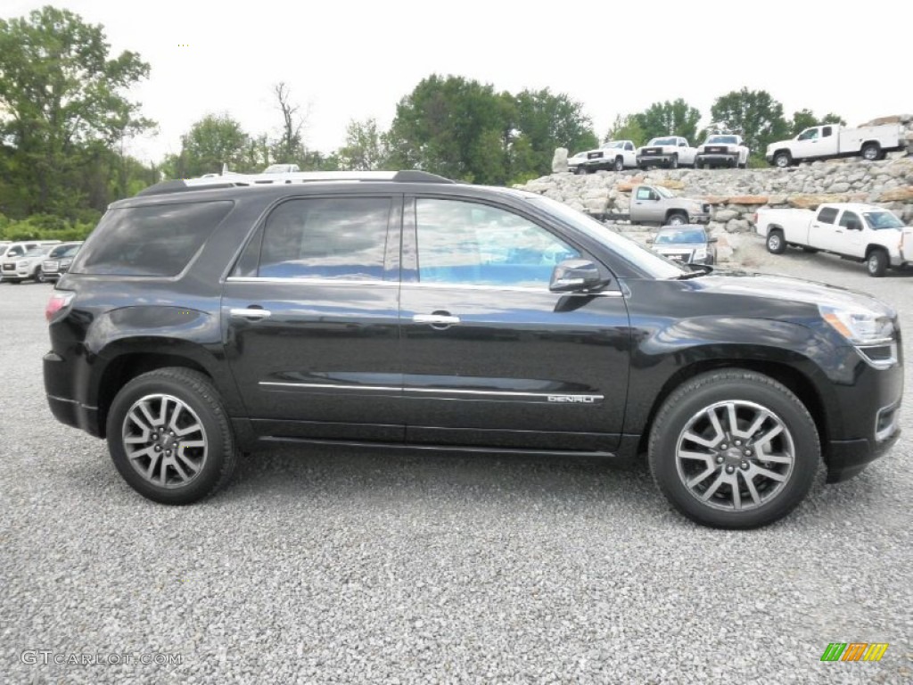 2013 Acadia Denali - Carbon Black Metallic / Cocoa Dune photo #1