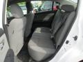 2010 Nissan Sentra Charcoal Interior Rear Seat Photo