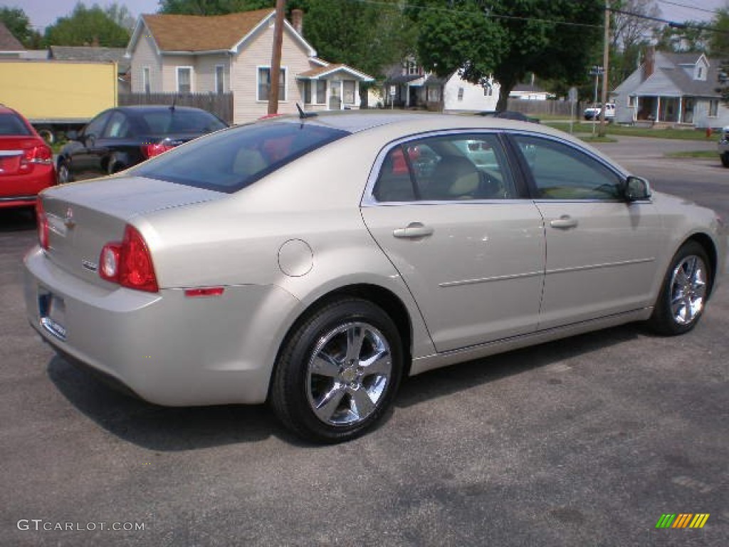 Gold Mist Metallic 2010 Chevrolet Malibu LT Sedan Exterior Photo #80860567