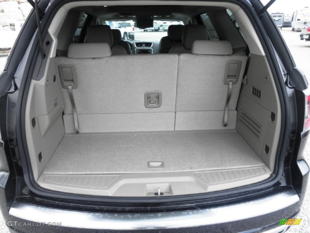 2013 Acadia Denali - Carbon Black Metallic / Cocoa Dune photo #29
