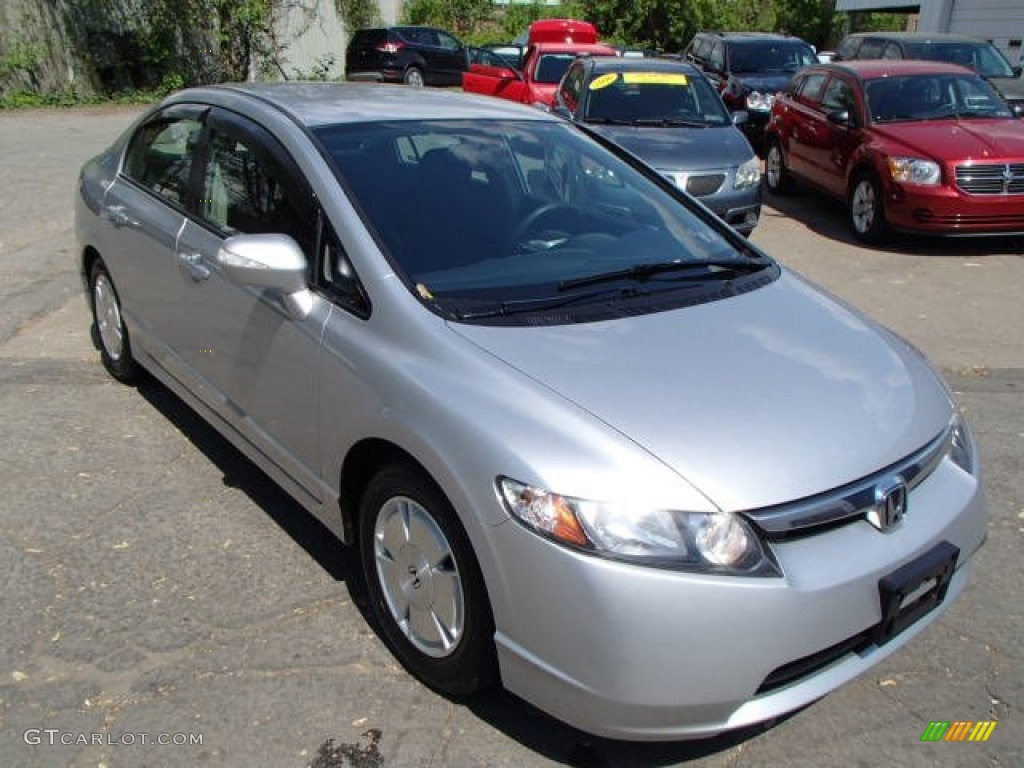 Alabaster Silver Metallic 2008 Honda Civic Hybrid Sedan Exterior Photo #80860942