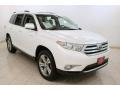 2011 Blizzard White Pearl Toyota Highlander Limited 4WD  photo #1