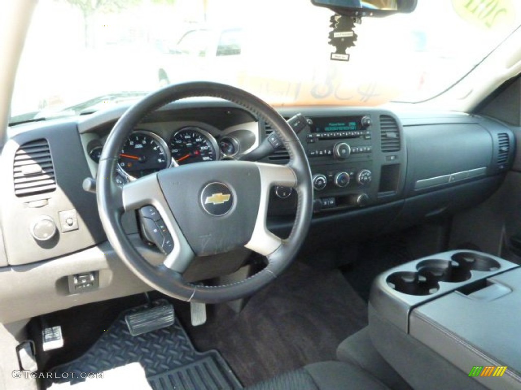 2011 Silverado 2500HD LT Extended Cab 4x4 - Imperial Blue Metallic / Ebony photo #13