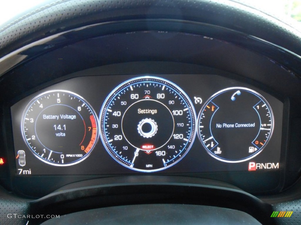 2013 Cadillac XTS Premium FWD Gauges Photo #80861380