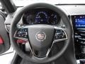 Morello Red/Jet Black Accents Steering Wheel Photo for 2013 Cadillac ATS #80862078