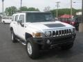 Birch White 2006 Hummer H3 Standard H3 Model Exterior