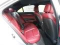 Morello Red/Jet Black Accents Rear Seat Photo for 2013 Cadillac ATS #80862340