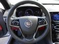 Morello Red/Jet Black Accents Steering Wheel Photo for 2013 Cadillac ATS #80862469