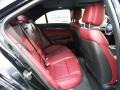 Morello Red/Jet Black Accents Rear Seat Photo for 2013 Cadillac ATS #80862742