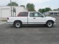White 1994 Chevrolet S10 LS Extended Cab Exterior