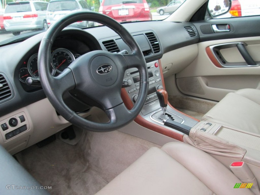 Taupe Interior 2005 Subaru Outback 2.5i Limited Wagon Photo #80862847