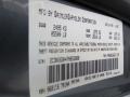  2007 300 C HEMI AWD Silver Steel Metallic Color Code PA4