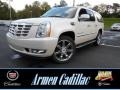 White Diamond Tricoat 2013 Cadillac Escalade ESV Luxury AWD