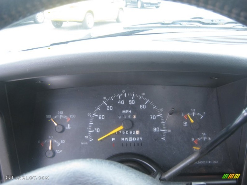1994 Chevrolet S10 LS Extended Cab Gauges Photos