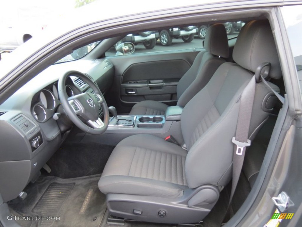 2012 Challenger SXT - Tungsten Metallic / Dark Slate Gray photo #10