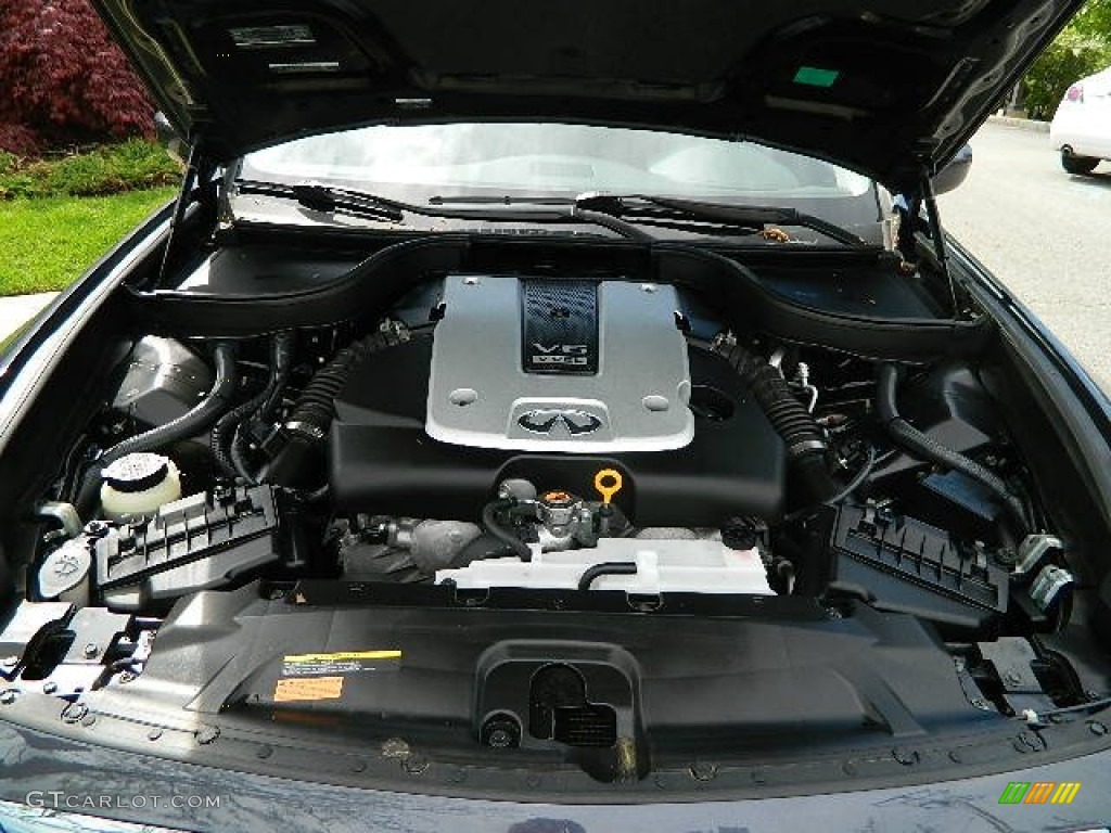 2011 G 37 x AWD Sedan - Blue Slate / Graphite photo #8