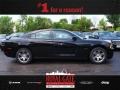 2013 Pitch Black Dodge Charger R/T  photo #1