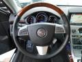 Ebony 2013 Cadillac CTS 4 3.0 AWD Sedan Steering Wheel