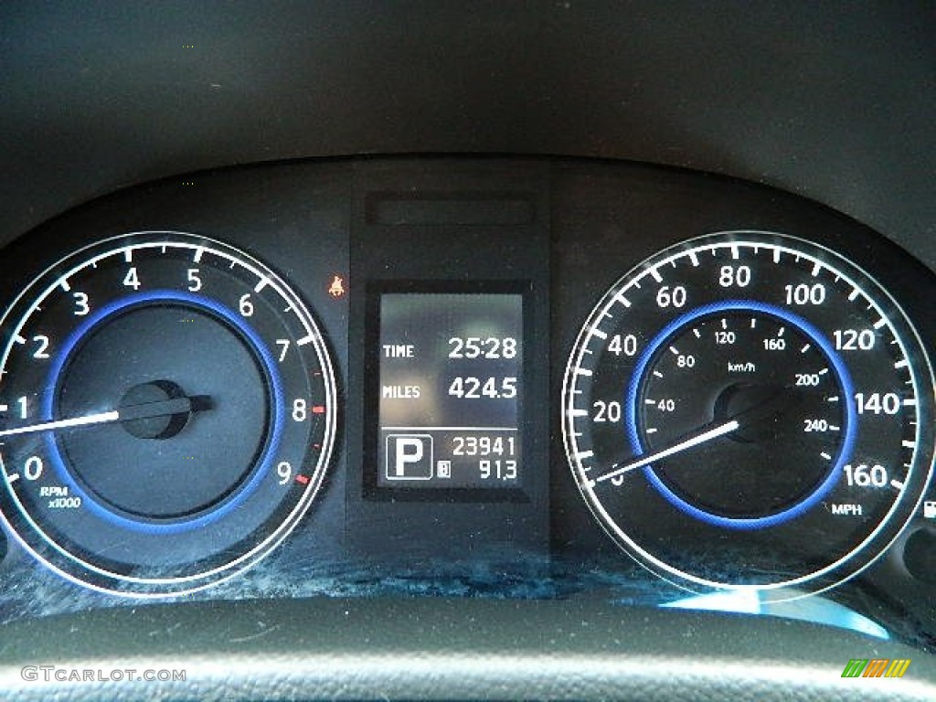 2011 G 37 x AWD Sedan - Blue Slate / Graphite photo #17