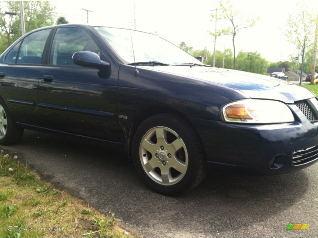 2005 Sentra 1.8 S Special Edition - Blue Dusk / Charcoal photo #5