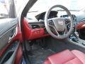 Morello Red/Jet Black Accents Interior Photo for 2013 Cadillac ATS #80864599